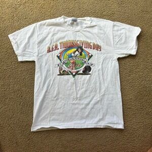 Vintage 90s AFA Thanksgiving Day 1997 girls softball tee